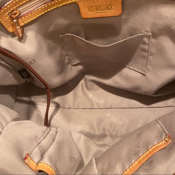 MZ Wallace Clementine Mahogany Bedford Quilted EUC - Picture 10 of 16